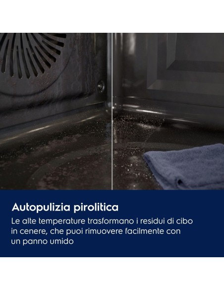 Electrolux FORNO INCASSO PIROLITICO CLASSE A++ 60 CM EOF4P0PX2