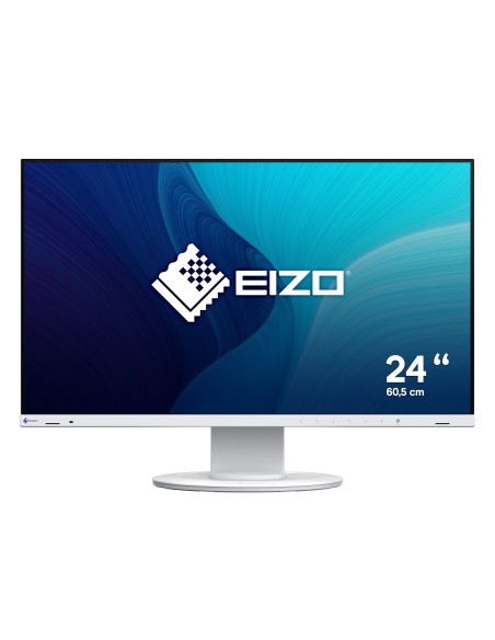 EIZO FlexScan EV2400R-WT Monitor PC 60,5 cm (23.8") 1920 x 1080 Pixel Full HD LCD Bianco