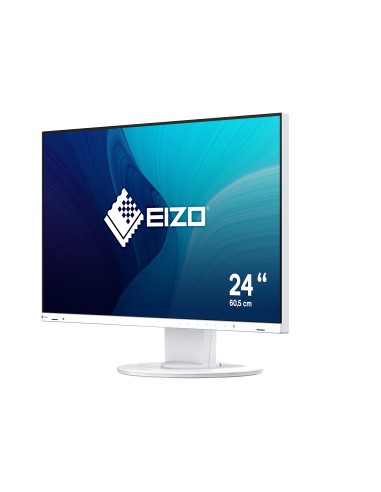 EIZO FlexScan EV2400R-WT Monitor PC 60,5 cm (23.8") 1920 x 1080 Pixel Full HD LCD Bianco