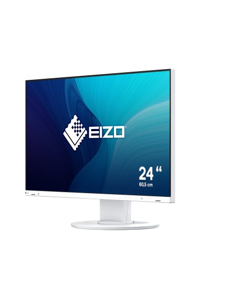 EIZO FlexScan EV2400R-WT Monitor PC 60,5 cm (23.8") 1920 x 1080 Pixel Full HD LCD Bianco
