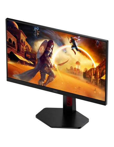 AOC G4 24G4ZR Monitor PC 60,5 cm (23.8") 1920 x 1080 Pixel Full HD LED Nero, Rosso
