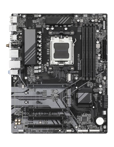 GIGABYTE B650 UD AX Scheda Madre - Supporta CPU AMD Ryzen Serie 9000, VRM a 6+2+2 fasi, fino a 7600MHz DDR5 (OC), 1x PCIe 5.0 +