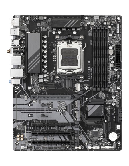 GIGABYTE B650 UD AX Scheda Madre - Supporta CPU AMD Ryzen Serie 9000, VRM a 6+2+2 fasi, fino a 7600MHz DDR5 (OC), 1x PCIe 5.0 +