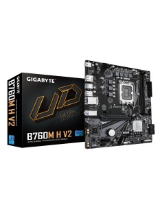 GIGABYTE B760M H V2 Scheda Madre - Supporta CPU Intel Core di 14ª generazione, VRM digitale a 5+1+1 fasi, fino a 8000MHz DDR5