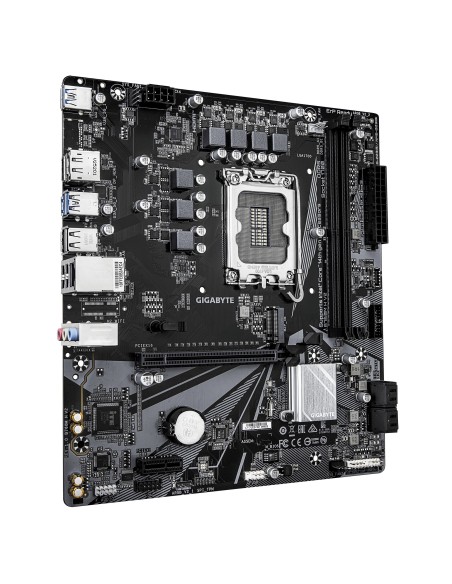 GIGABYTE B760M H V2 Scheda Madre - Supporta CPU Intel Core di 14ª generazione, VRM digitale a 5+1+1 fasi, fino a 8000MHz DDR5