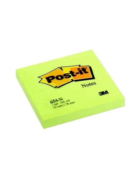 3M 654-NG pouch autoadesiva Quadrato Verde 100 fogli Autoadesivo