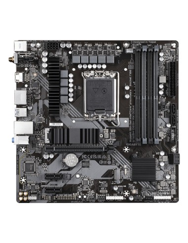 GIGABYTE B760M DS3H AX DDR4 Scheda madre - Supporta CPU Intel Core di 14a generazione, VRM digitale a 6+2+1 fasi, fino a