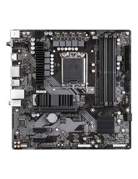 GIGABYTE B760M DS3H AX DDR4 Scheda madre - Supporta CPU Intel Core di 14a generazione, VRM digitale a 6+2+1 fasi, fino a