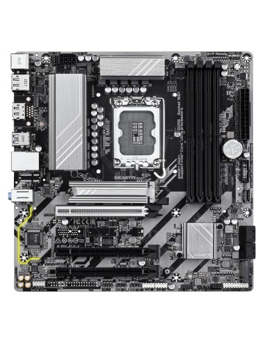 GIGABYTE B860M DS3H Scheda madre - CPU Intel Core Ultra, VRM a 5+1+2+1 fasi, fino a 9066MHz DDR5, 1xPCIe 5.0 + 1xPCIe 4.0 M.2,