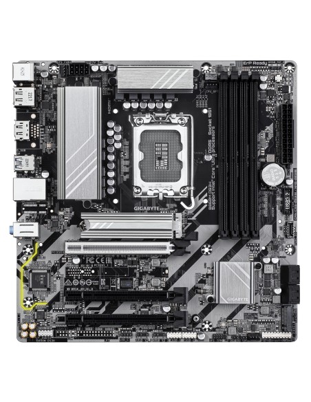 GIGABYTE B860M DS3H Scheda madre - CPU Intel Core Ultra, VRM a 5+1+2+1 fasi, fino a 9066MHz DDR5, 1xPCIe 5.0 + 1xPCIe 4.0 M.2,