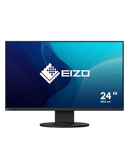 EIZO FlexScan EV2400R-BK Monitor PC 60,5 cm (23.8") 1920 x 1080 Pixel Full HD LCD Nero