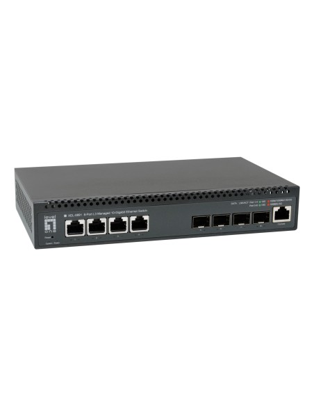 LevelOne XEL-0891 Gestito L3 10G Ethernet (100 1000 10000) Desktop Grigio
