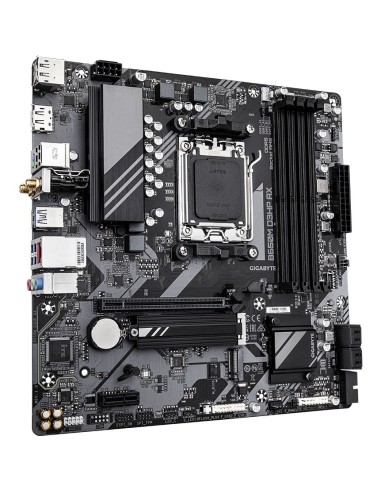 GIGABYTE B650M D3HP AX Scheda madre - AMD Ryzen serie 9000, VRM a 5+2+2 fasi, fino a 8000 MHz DDR5 (OC), 2xPCIe 4.0 M.2, WIFI