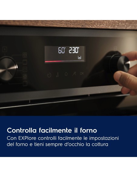 Electrolux FORNO INCASSO PIROLITICO CLASSE A++ 60 CM LOM4P46X2