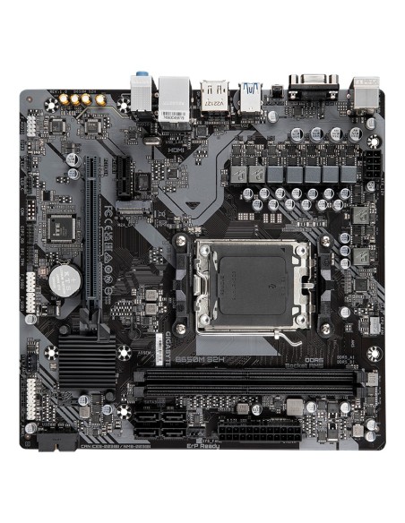 GIGABYTE B650M S2H Scheda madre - AMD Ryzen serie 9000, VRM a 5+2+2 fasi, fino a 6400 MHz DDR5 (OC), 1xPCIe 4.0 M.2, LAN GbE,