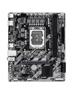 GIGABYTE H810M K Scheda Madre – CPU Intel Core Ultra (Serie 2), VRM a 3+1+2 fasi, fino a 6400 MHz DDR5, 1 x M.2 PCIe 4.0, LAN 1 2