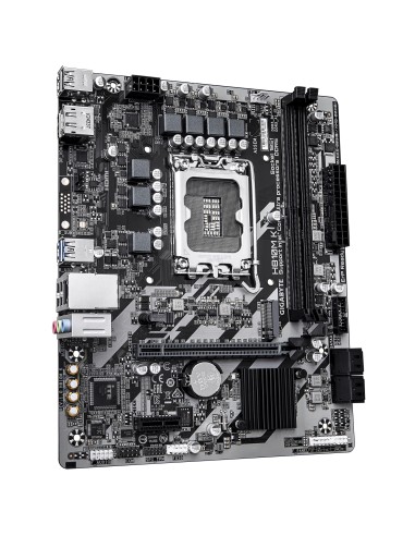 GIGABYTE H810M K Scheda Madre – CPU Intel Core Ultra (Serie 2), VRM a 3+1+2 fasi, fino a 6400 MHz DDR5, 1 x M.2 PCIe 4.0, LAN 1