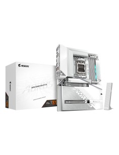 GIGABYTE X870 AORUS STEALTH ICE Scheda Madre – Supporta CPU AMD Ryzen 9000, VRM digitale a 16+2+2 fasi, fino a 8200 MHz DDR5