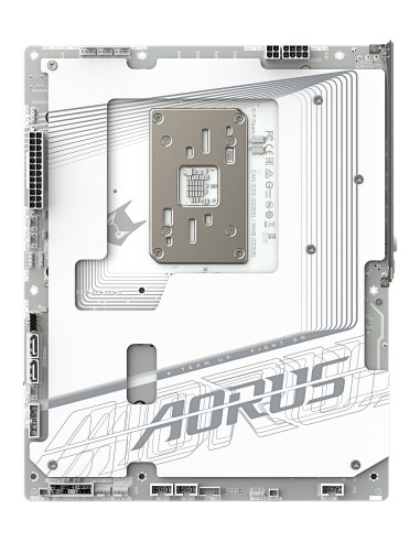 GIGABYTE X870 AORUS STEALTH ICE Scheda Madre – Supporta CPU AMD Ryzen 9000, VRM digitale a 16+2+2 fasi, fino a 8200 MHz DDR5