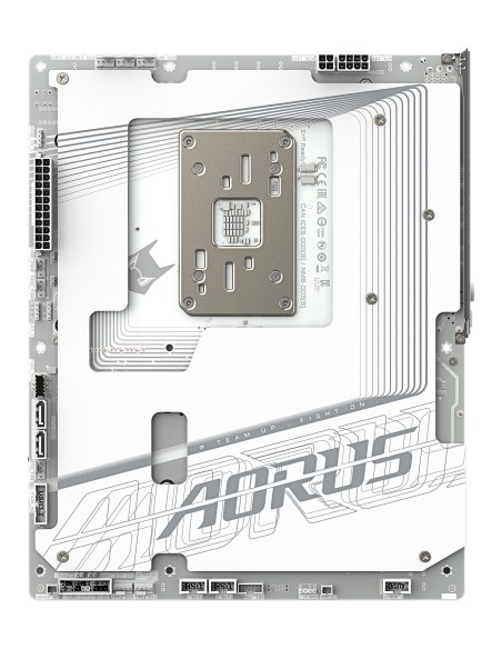 GIGABYTE X870 AORUS STEALTH ICE Scheda Madre – Supporta CPU AMD Ryzen 9000, VRM digitale a 16+2+2 fasi, fino a 8200 MHz DDR5