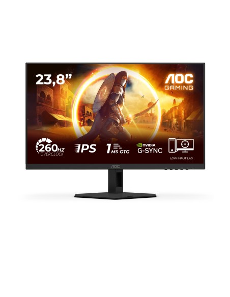 AOC G4 24G4ZRE Monitor PC 60,5 cm (23.8") 1920 x 1080 Pixel Full HD LED Nero, Rosso