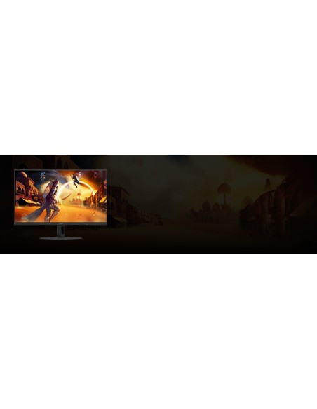 AOC G4 24G4ZRE Monitor PC 60,5 cm (23.8") 1920 x 1080 Pixel Full HD LED Nero, Rosso