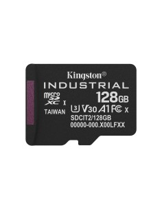 Kingston Technology Scheda microSDXC Industriale 128GB C10 A1 pSLC Confezione Singola senza Adattatore
