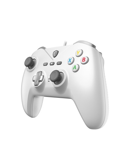 MSI FORCE GC200 WHITE periferica di gioco Bianco USB Gamepad Analogico Digitale Android, PC