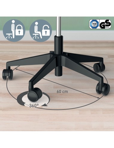 Leitz 65780095 sedia da ufficio e computer Seduta imbottita