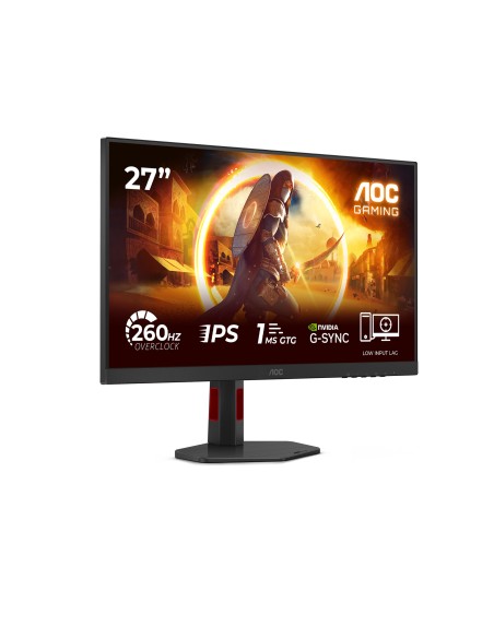 AOC G4 27G4ZR Monitor PC 68,6 cm (27") 1920 x 1080 Pixel Full HD LED Nero, Rosso