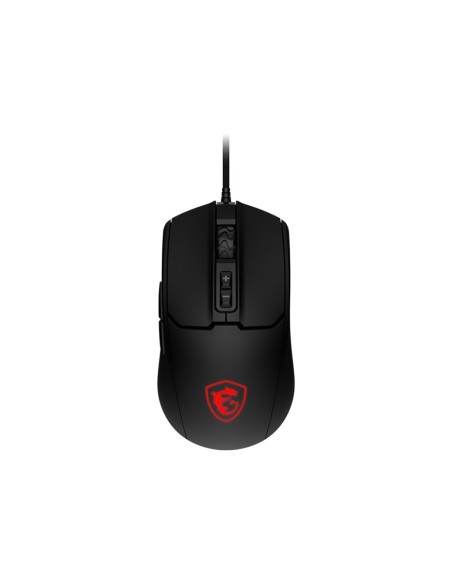 MSI FORGE GM100 mouse Gaming Ambidestro USB tipo A Ottico 6400 DPI