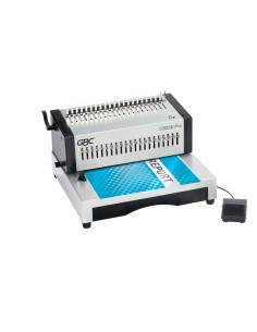 GBC 4410038 macchina piegafoglii Rilegatrice a pettine 500 fogli Argento