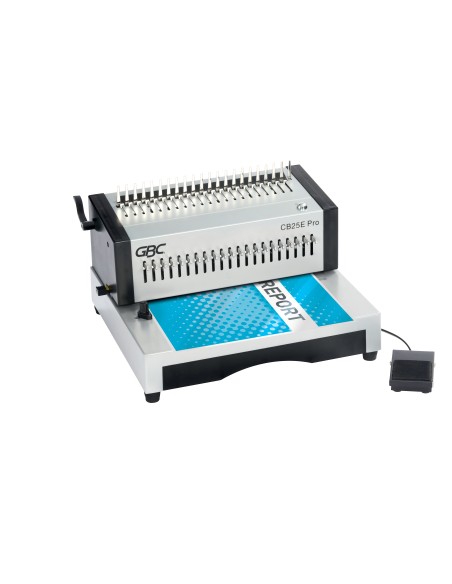 GBC 4410038 macchina piegafoglii Rilegatrice a pettine 500 fogli Argento