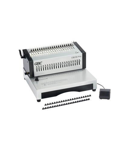 GBC 4410038 macchina piegafoglii Rilegatrice a pettine 500 fogli Argento