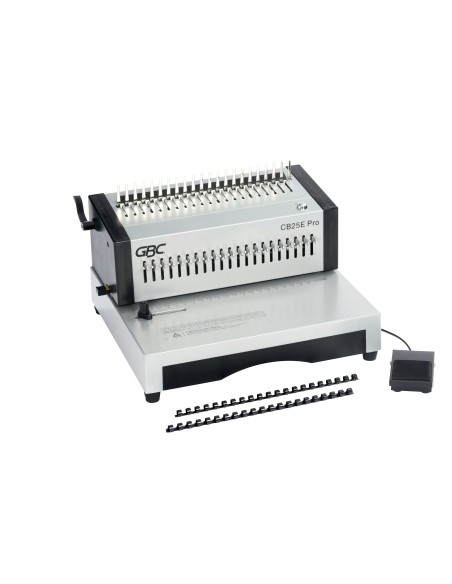 GBC 4410038 macchina piegafoglii Rilegatrice a pettine 500 fogli Argento