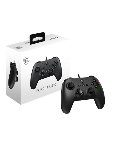 MSI FORCE GC200 periferica di gioco Nero USB Gamepad Analogico Digitale Android, PC