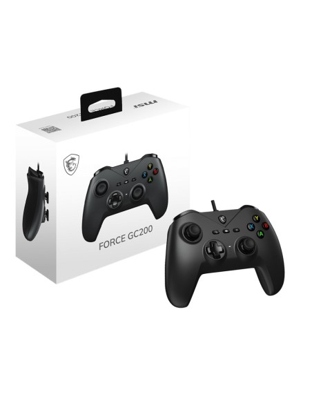 MSI FORCE GC200 periferica di gioco Nero USB Gamepad Analogico Digitale Android, PC
