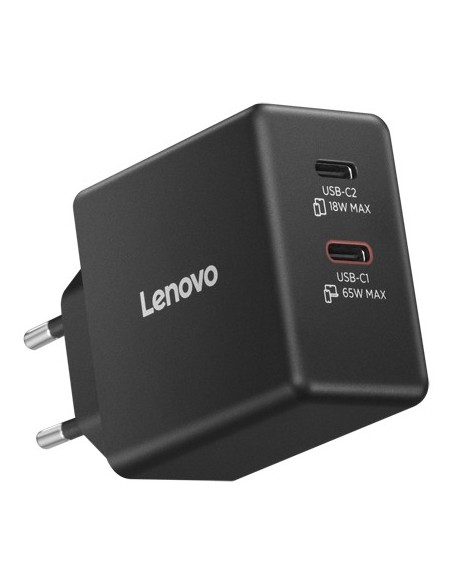 Lenovo 40AW065BEU adattatore e invertitore Interno esterno 65 W Nero