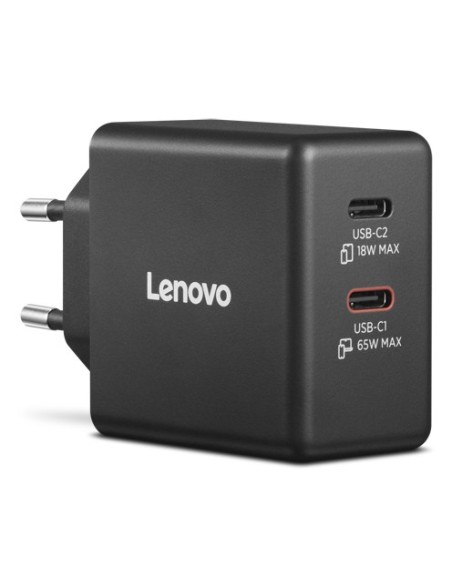 Lenovo 40AW065BEU adattatore e invertitore Interno esterno 65 W Nero