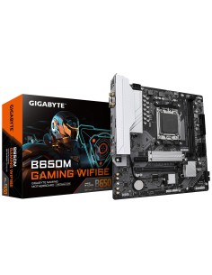GIGABYTE B650M GAMING WIFI6E Scheda Madre - CPU AMD Ryzen Serie 9000, VRM 5+2+2 fasi, fino a 6400 MHz DDR5 (OC), 1xPCIe 4.0