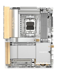 GIGABYTE X870E AERO X3D WOOD Scheda Madre - Supporta CPU AMD Ryzen 9000, VRM digitale a 16+2+2 fasi, fino a 9000Hz DDR5 (O.C.), 2