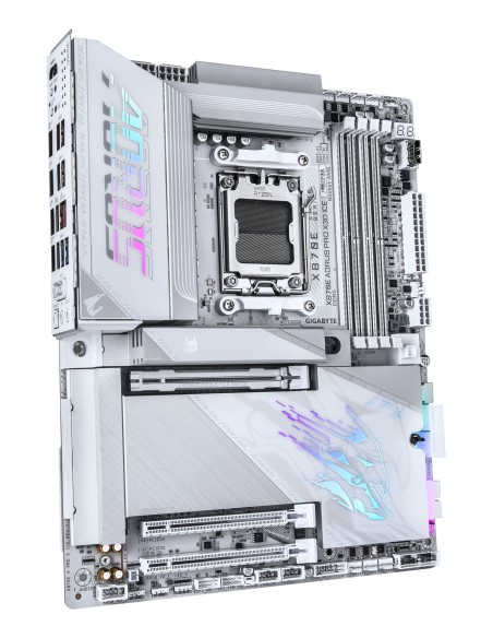 GIGABYTE X870E AORUS PRO X3D ICE Scheda Madre – Supporta CPU AMD Ryzen 9000, VRM Digitale a 18+2+2 fasi, fino a 9000 Hz DDR5