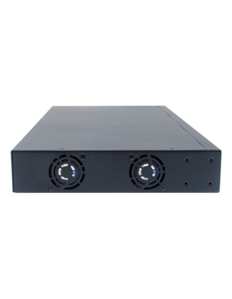 LevelOne XEL-1291 Gestito L3 10G Ethernet (100 1000 10000) 1U Nero