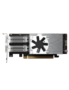 QNAP QXG-100G2SF-E810 scheda di rete e adattatore Interno Fibra 100000 Mbit s