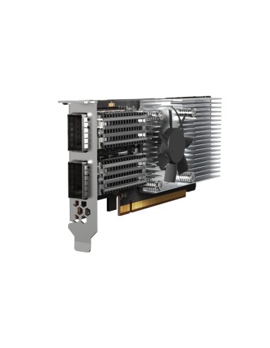 QNAP QXG-100G2SF-E810 scheda di rete e adattatore Interno Fibra 100000 Mbit s