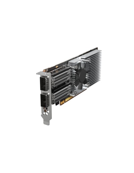 QNAP QXG-100G2SF-E810 scheda di rete e adattatore Interno Fibra 100000 Mbit s