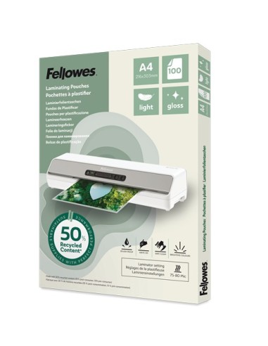 Fellowes 100142987 pellicola per plastificatrice 100 pz
