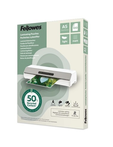 Fellowes 100143437 pellicola per plastificatrice 100 pz