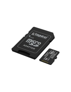 Kingston Technology Scheda microSDXC Industriale 128GB C10 A1 pSLC + Adattatore SD 2