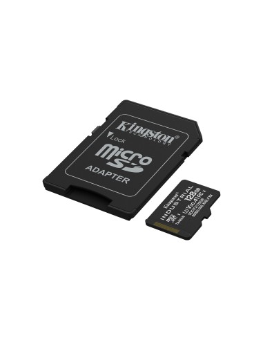 Kingston Technology Scheda microSDXC Industriale 128GB C10 A1 pSLC + Adattatore SD